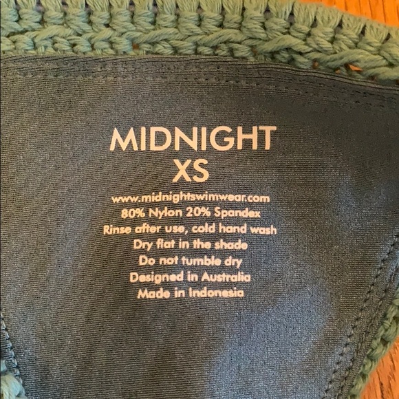 midnight swim real avalon crochet bikini set - Picture 5 of 6